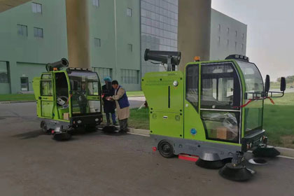 扬子江药业携手莱特 以LT-G26扫地车筑牢绿色厂区根基